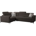 Γωνιακός καναπές Baltico II-Αριστερή-Kafe