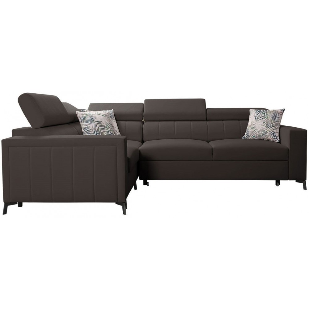 Γωνιακός καναπές Baltico II-Αριστερή-Kafe