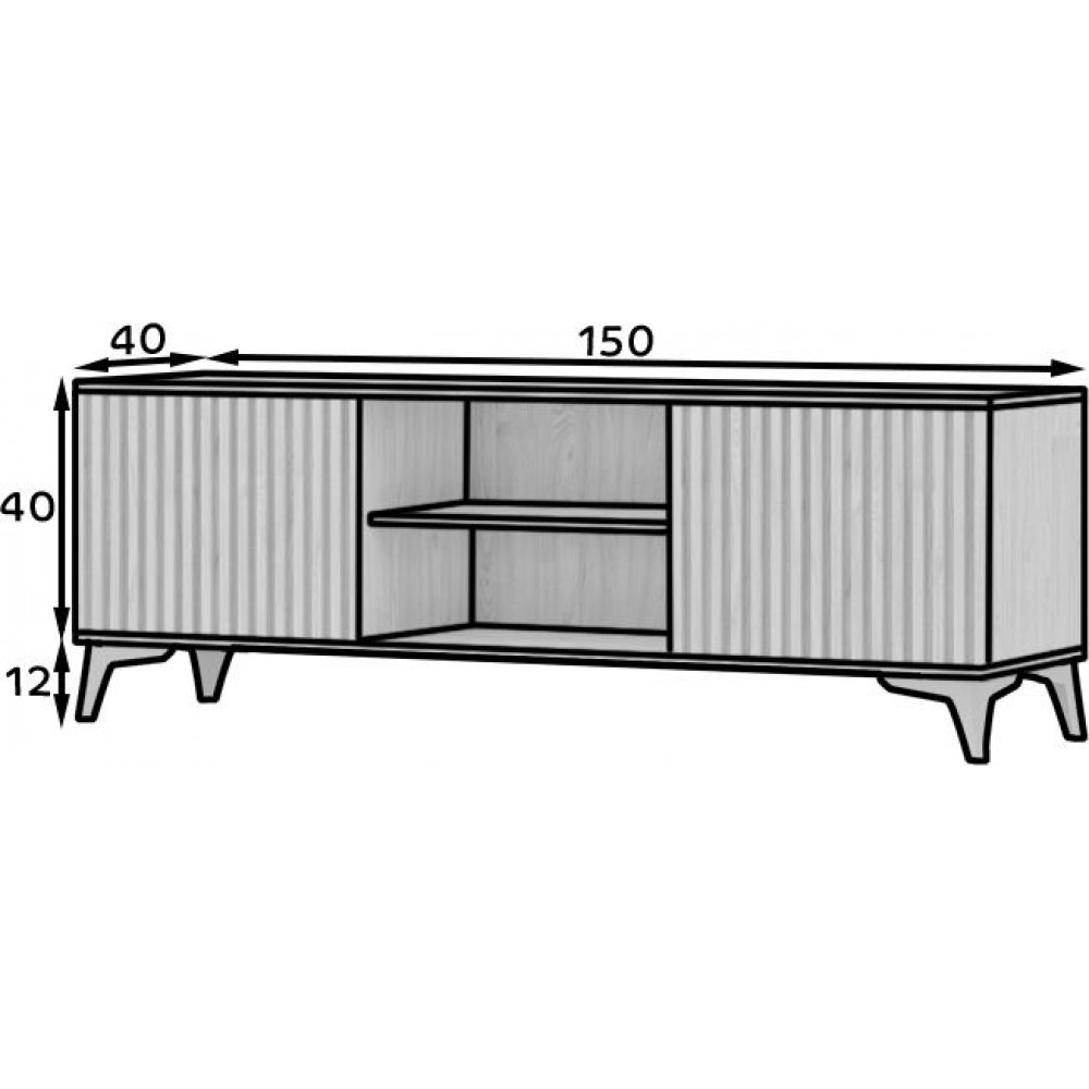 Έπιπλο τηλεόρασης Natsi