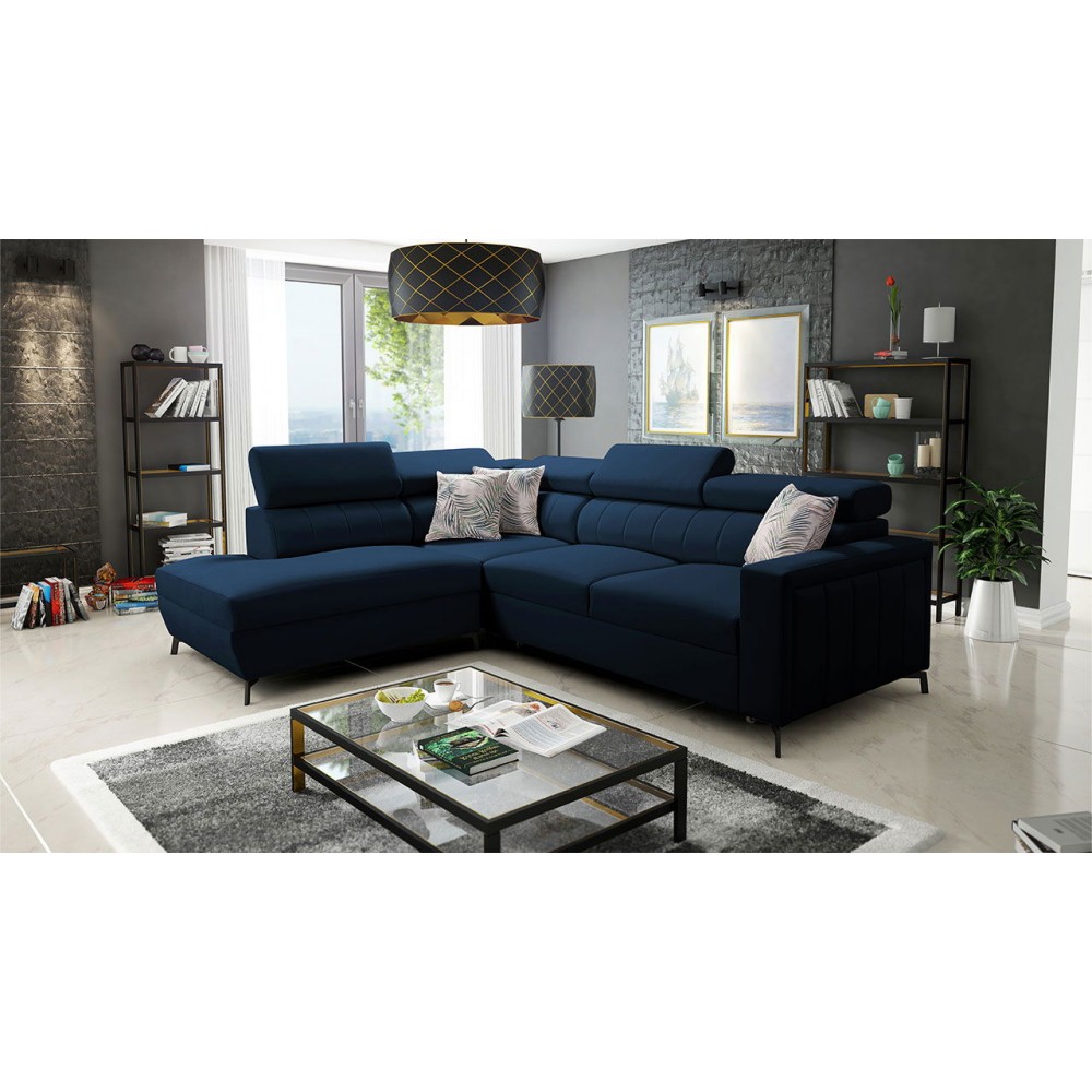 Γωνιακός καναπές Baltico III Maxi-Αριστερή-Mple