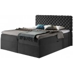 Επενδυμένο κρεβάτι Chesterfield-Gkri-180 x 200 184x211x123