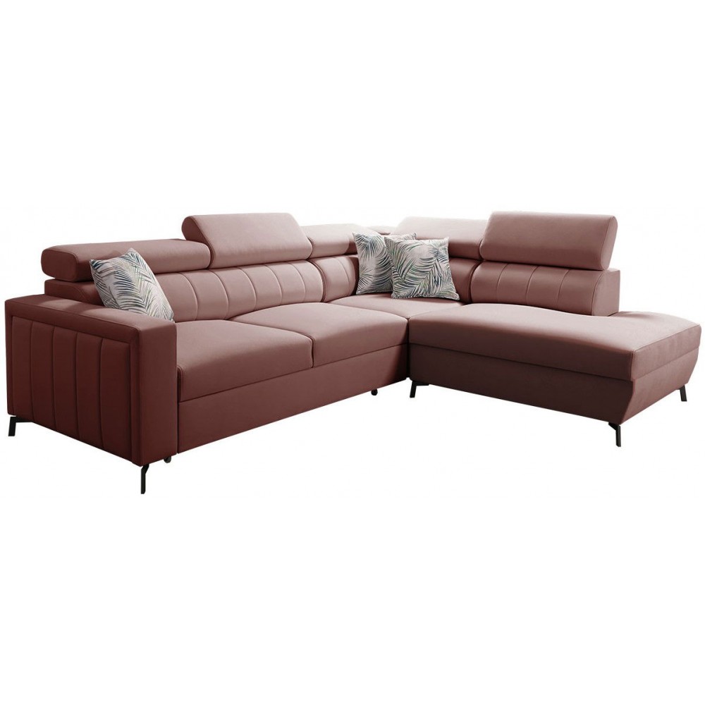 Γωνιακός καναπές Baltico III Mini-Δεξιά-Roz