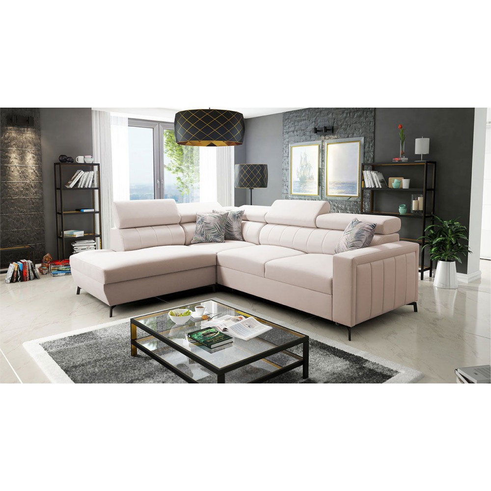 Γωνιακός καναπές Baltico III Mini-Αριστερή-Somon