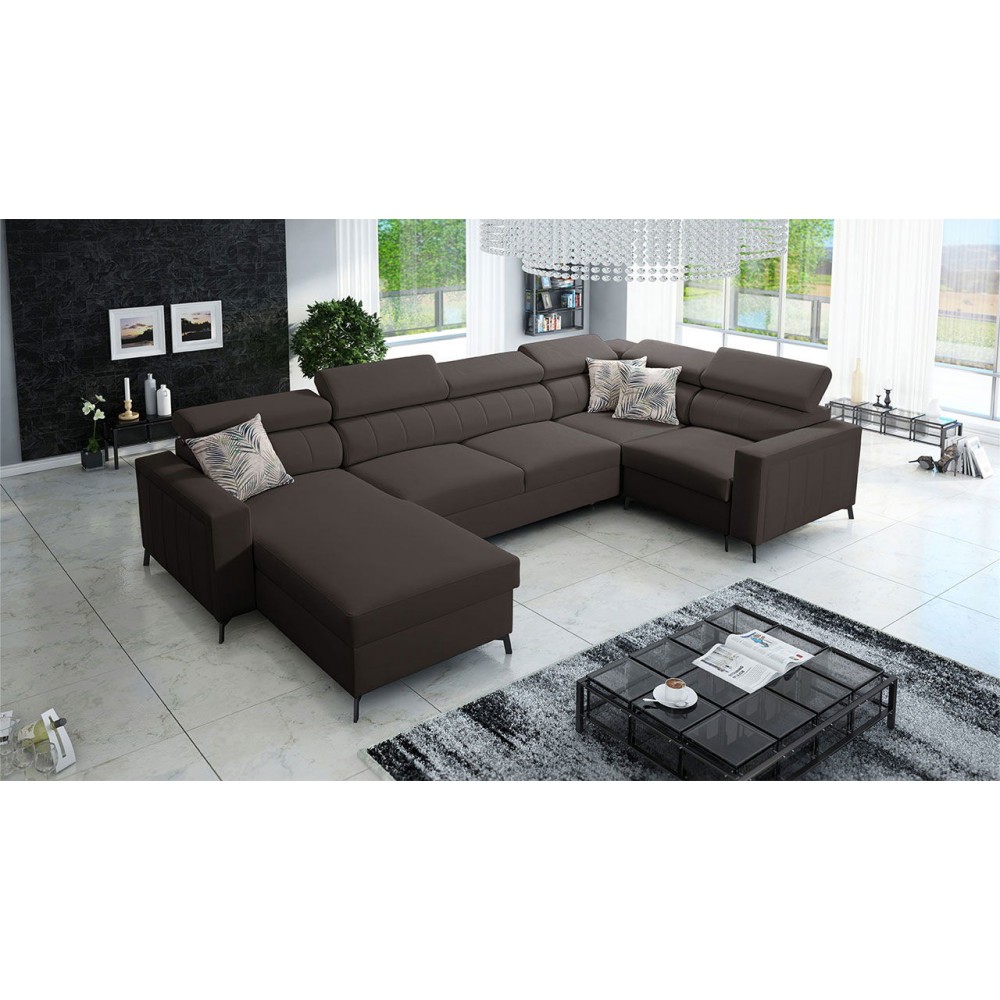 Γωνιακός καναπές Baltico V Maxi-Αριστερή-Kafe