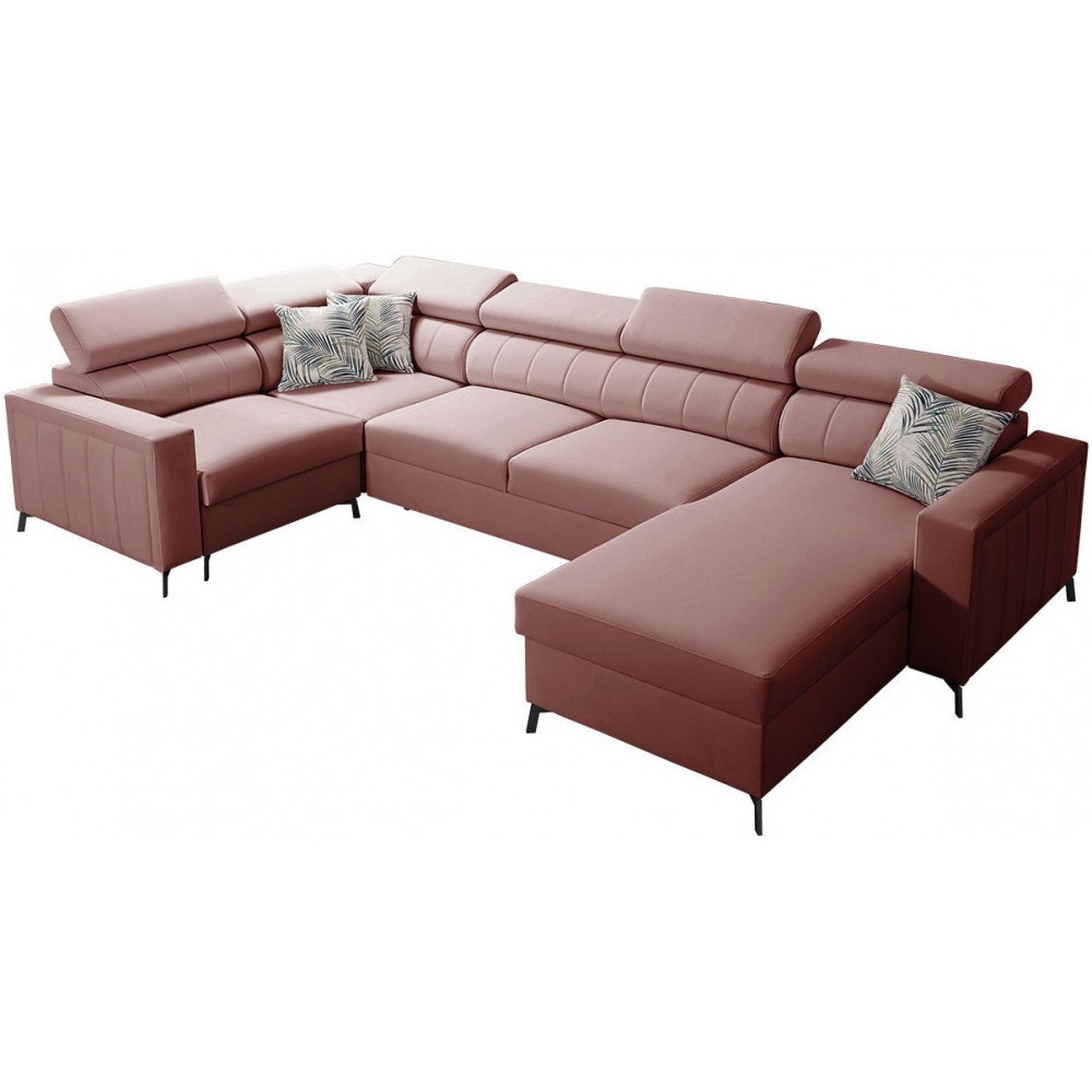 Γωνιακός καναπές Baltico V Mini-Δεξιά-Roz