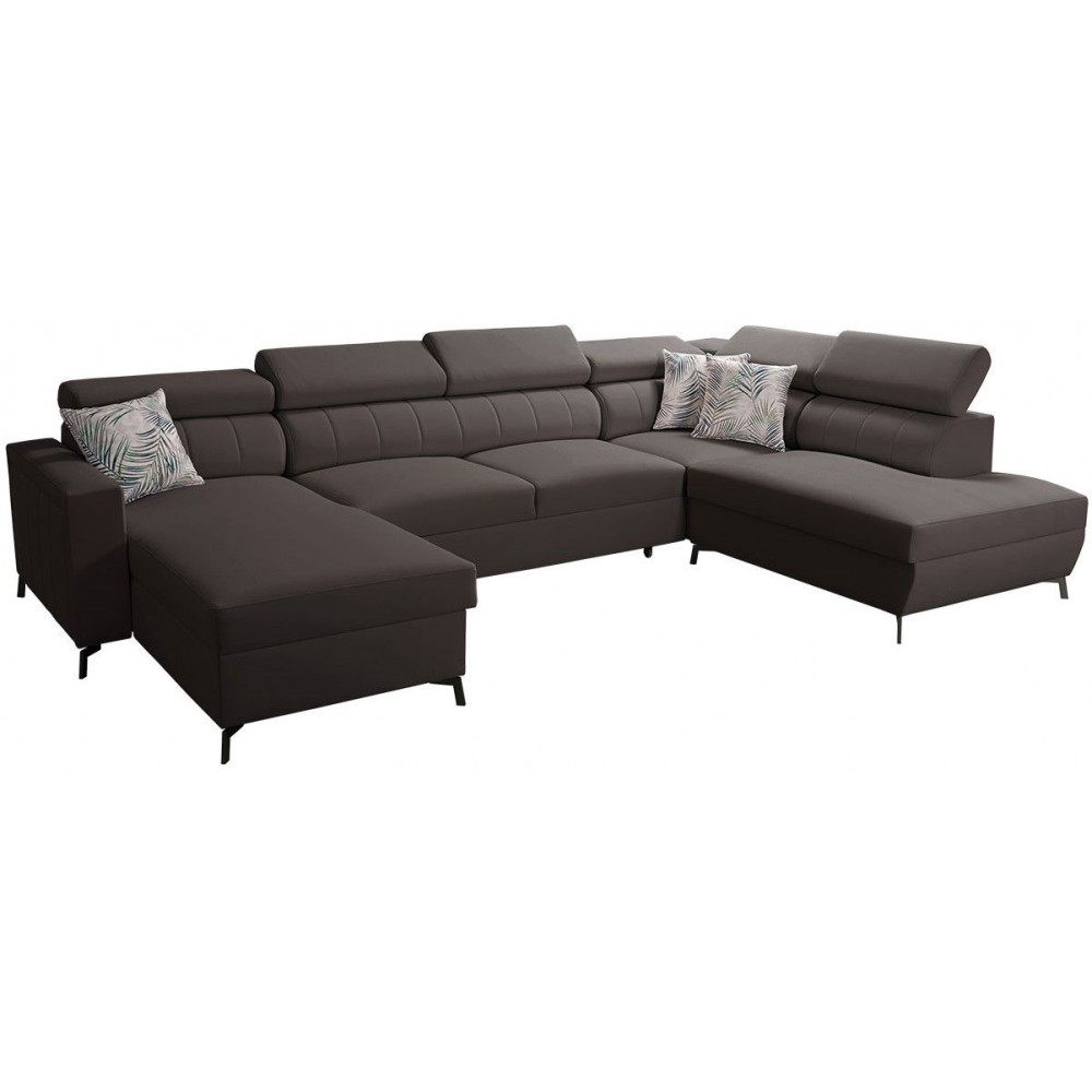 Γωνιακός καναπές Baltico VI-Αριστερή-Kafe