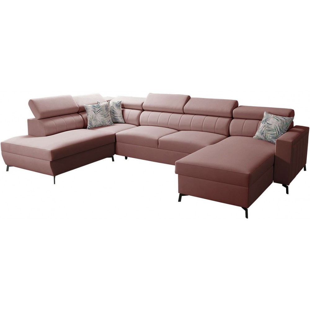 Γωνιακός καναπές Baltico VI-Δεξιά-Roz