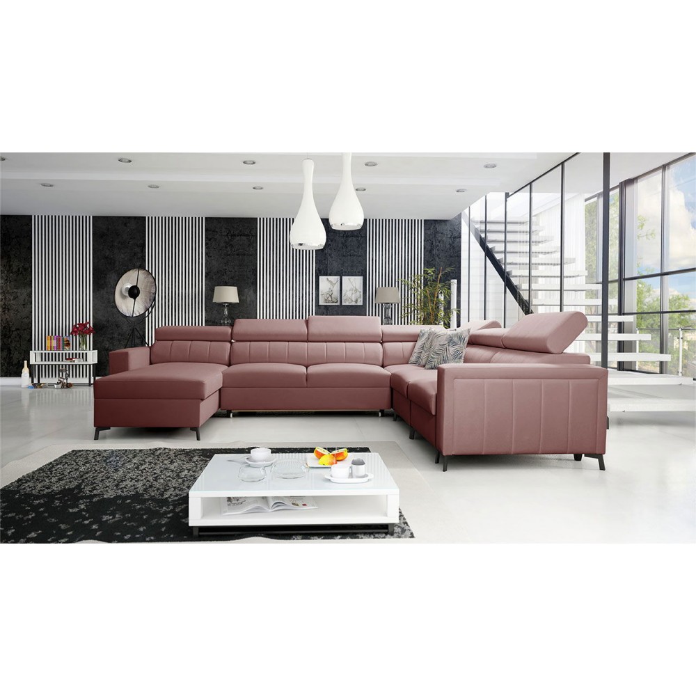 Γωνιακός καναπές Baltico VII-Αριστερή-Roz