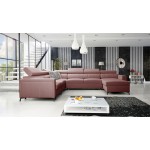 Γωνιακός καναπές Baltico VII-Δεξιά-Roz