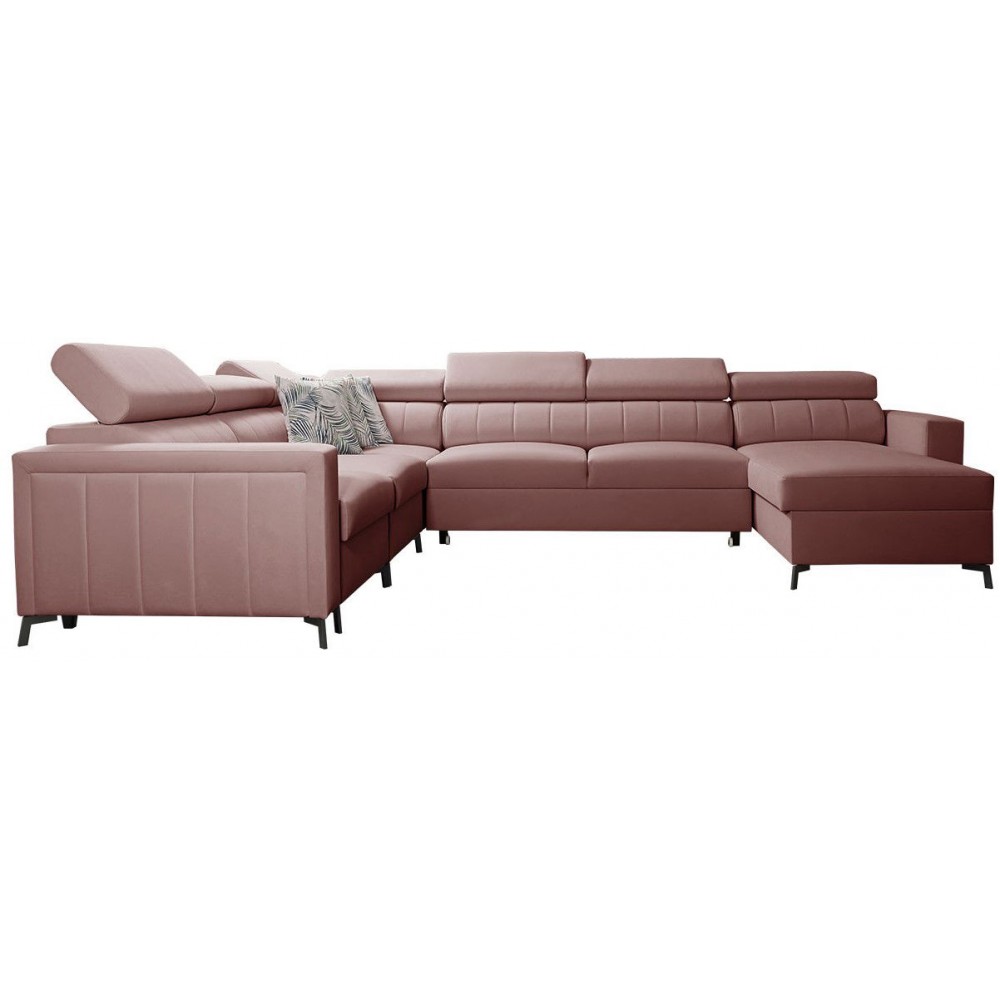 Γωνιακός καναπές Baltico VII-Δεξιά-Roz