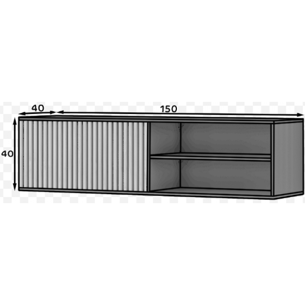 Κρεμαστό έπιπλο τηλεόρασης Oriol