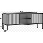 Έπιπλο τηλεόρασης Oriol