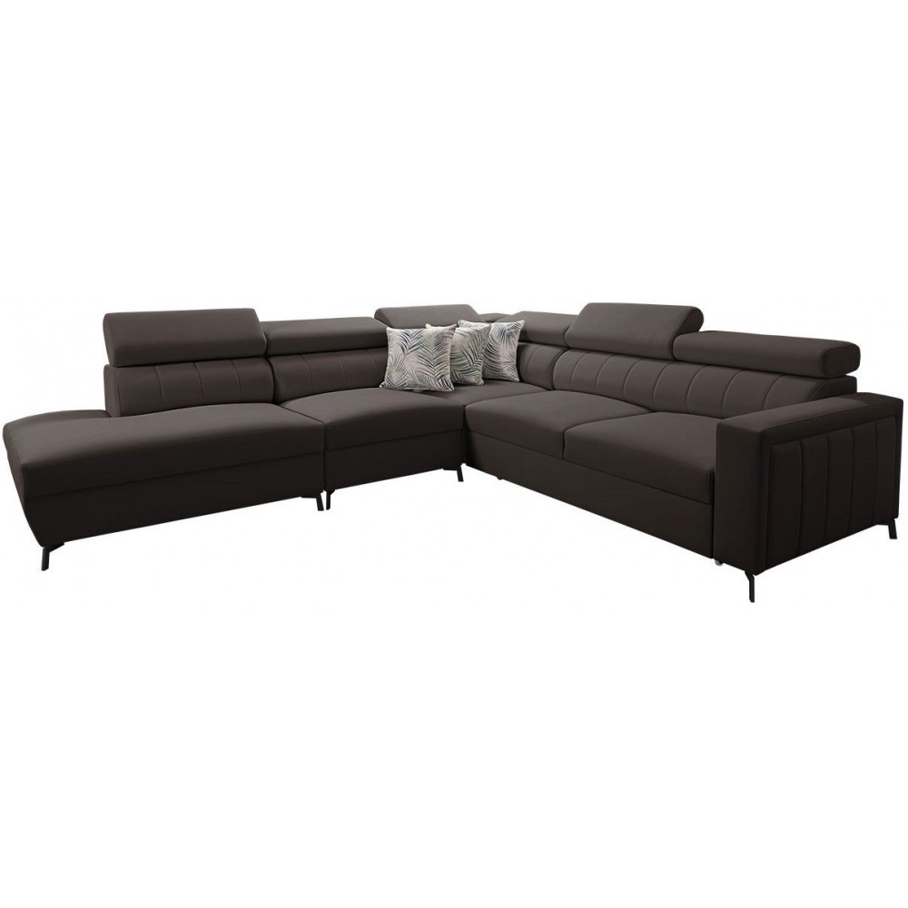 Γωνιακός καναπές Baltico VIII-Αριστερή-Kafe