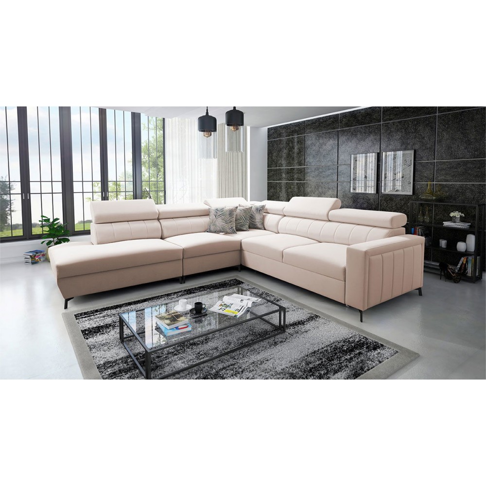 Γωνιακός καναπές Baltico VIII-Αριστερή-Somon