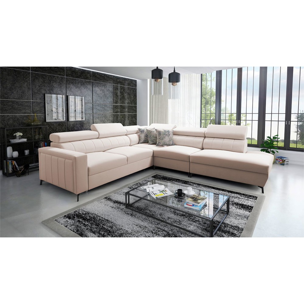 Γωνιακός καναπές Baltico VIII-Δεξιά-Somon