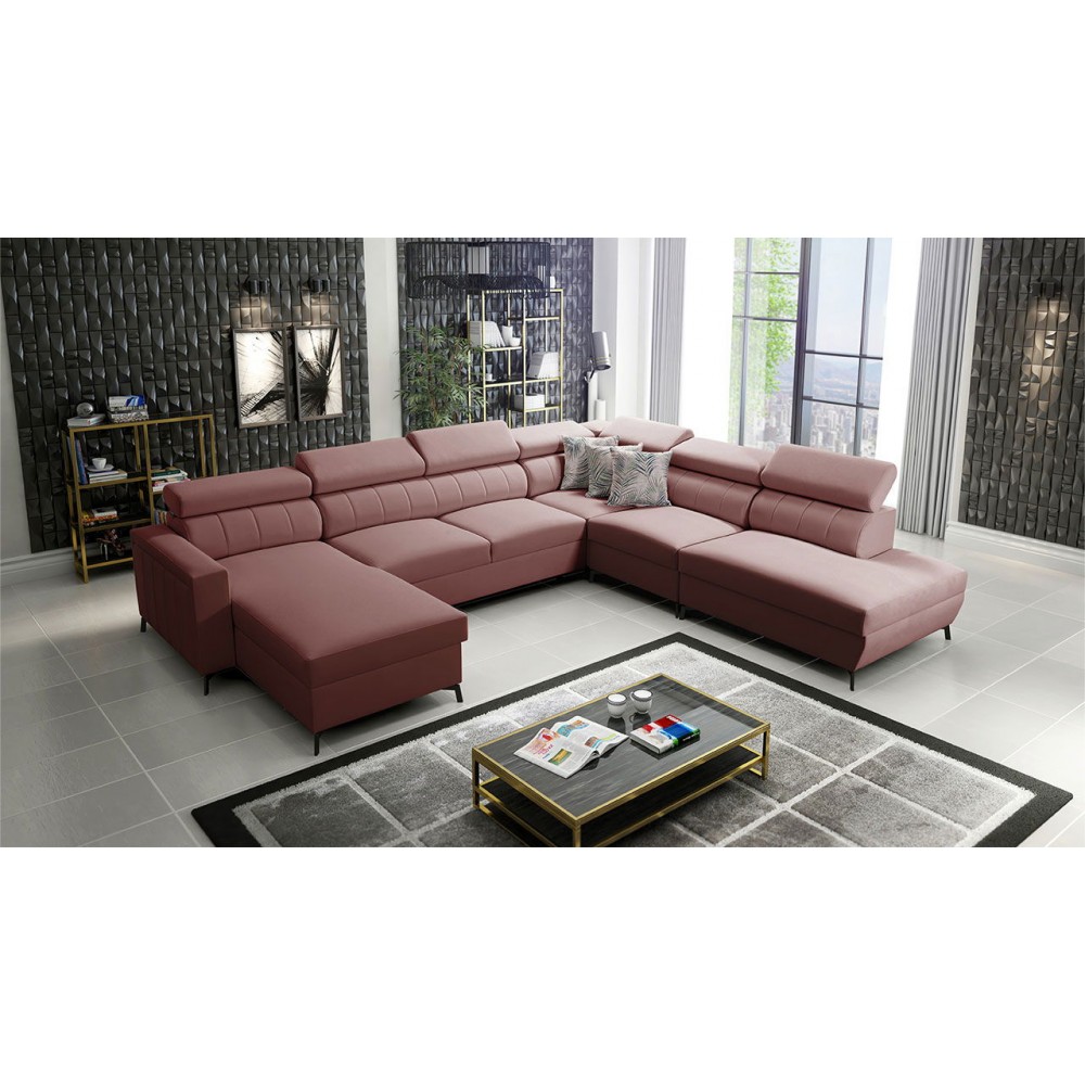 Γωνιακός καναπές Baltico IX-Αριστερή-Roz