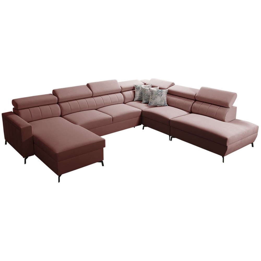 Γωνιακός καναπές Baltico IX-Αριστερή-Roz