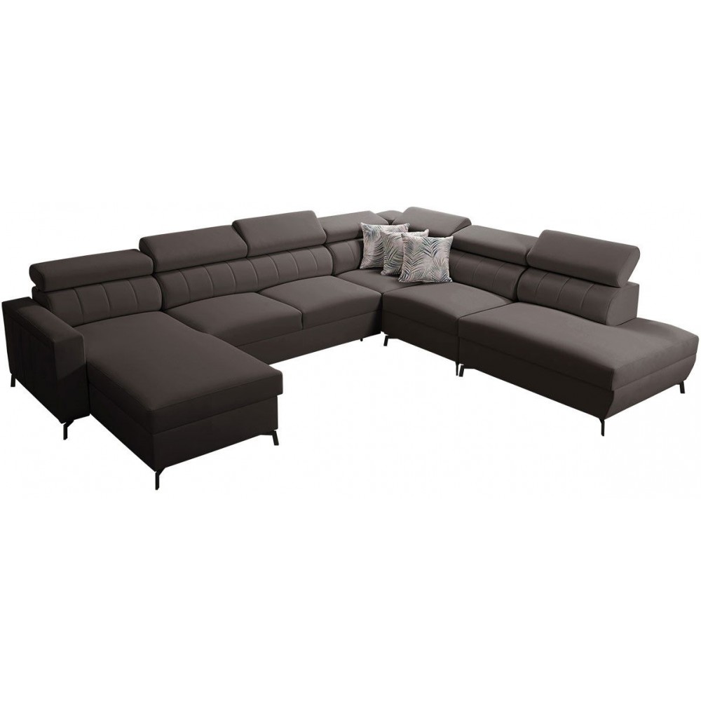 Γωνιακός καναπές Baltico IX-Αριστερή-Kafe