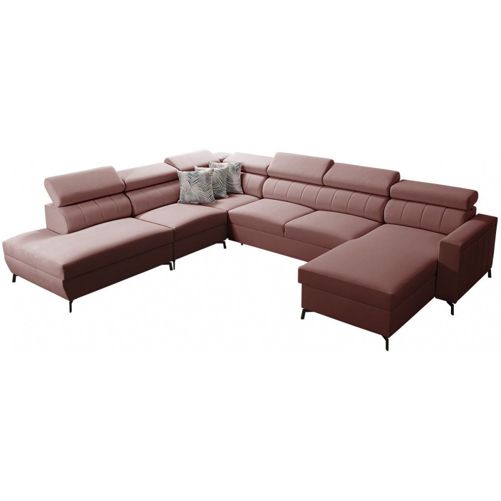 Γωνιακός καναπές Baltico IX-Δεξιά-Roz