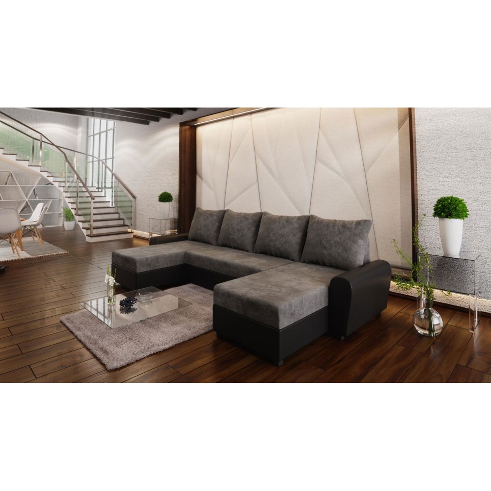 Γωνιακός καναπές Doha U-Gkri-Mauro