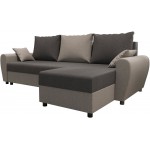 Γωνιακός καναπές Figar-Gkri anoixto - Gkri skouro