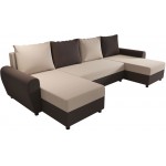 Γωνιακός καναπές Figar U-Mpez-kafe