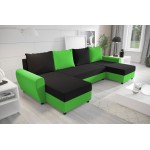 Γωνιακός καναπές Figar U-Mauro-Prasino