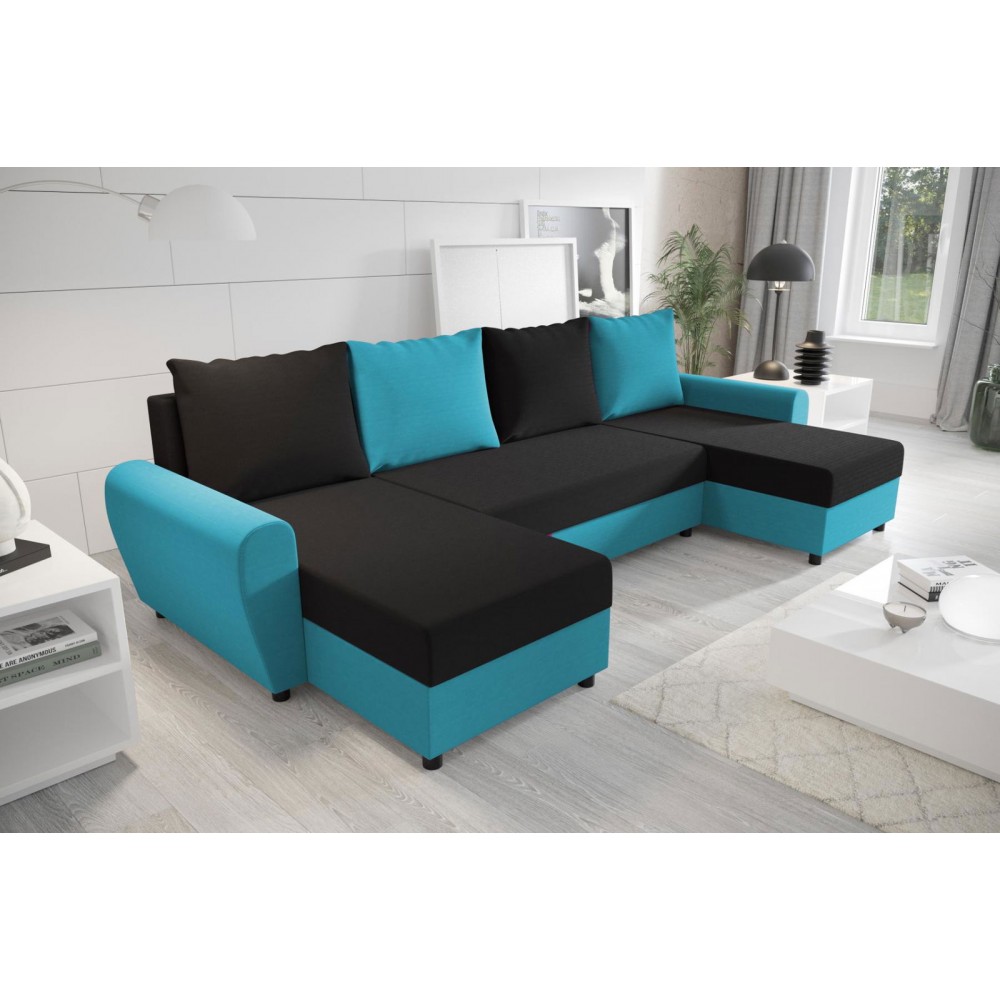 Γωνιακός καναπές Figar U-Mauro-mple