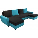 Γωνιακός καναπές Figar U-Mauro-mple