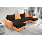 Γωνιακός καναπές Figar U-Mauro - Portokali