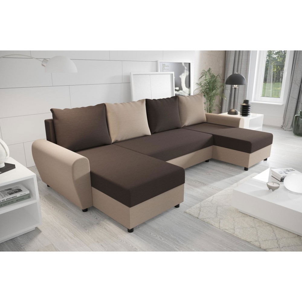 Γωνιακός καναπές Figar U-Kafe-Mpez