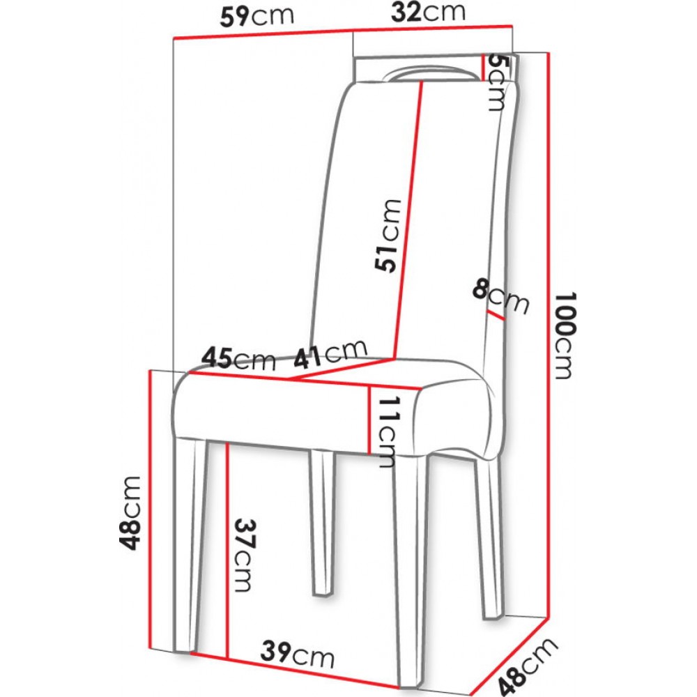 Καρέκλα K79-Mauro-Gkri
