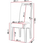 Καρέκλα K79-Fusiko - Mple