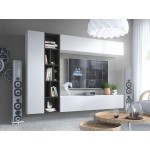 Σύνθετο σαλονιού Kodita-Leuko-Grafitis