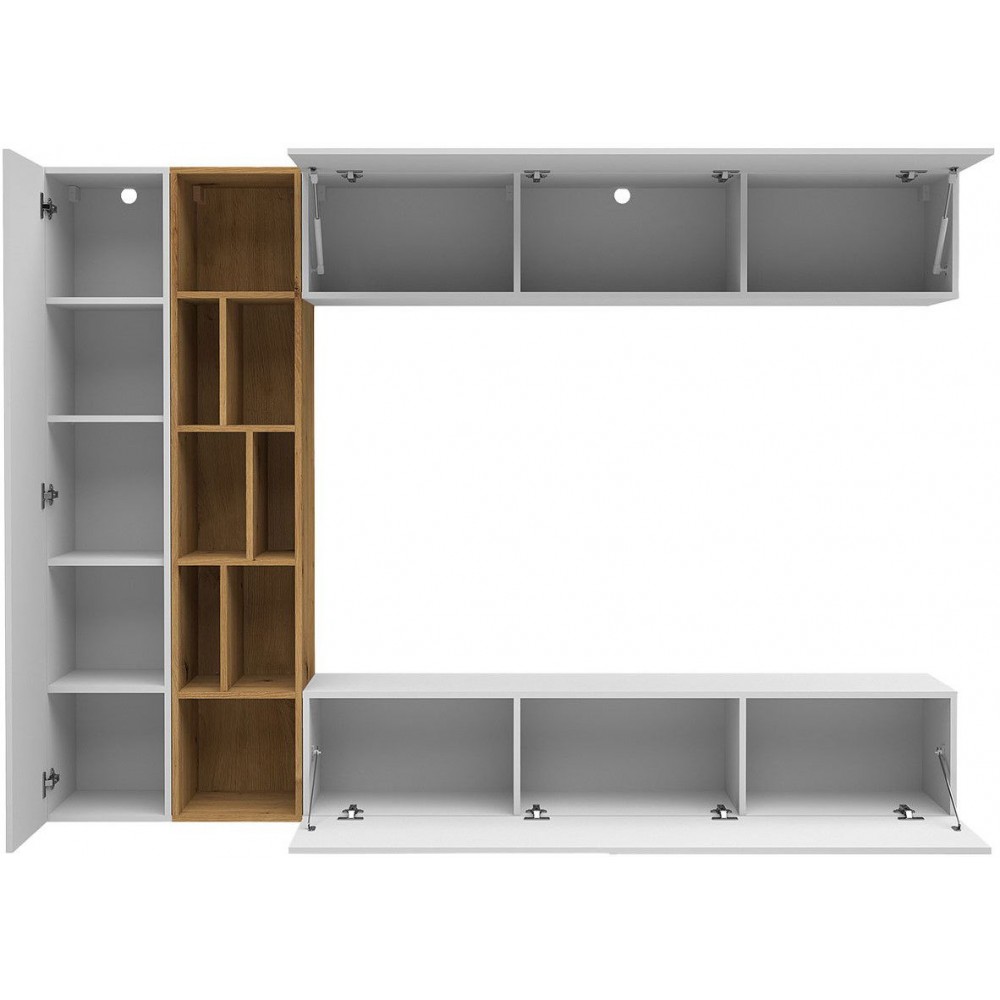 Σύνθετο σαλονιού Kodita-Leuko-Grafitis