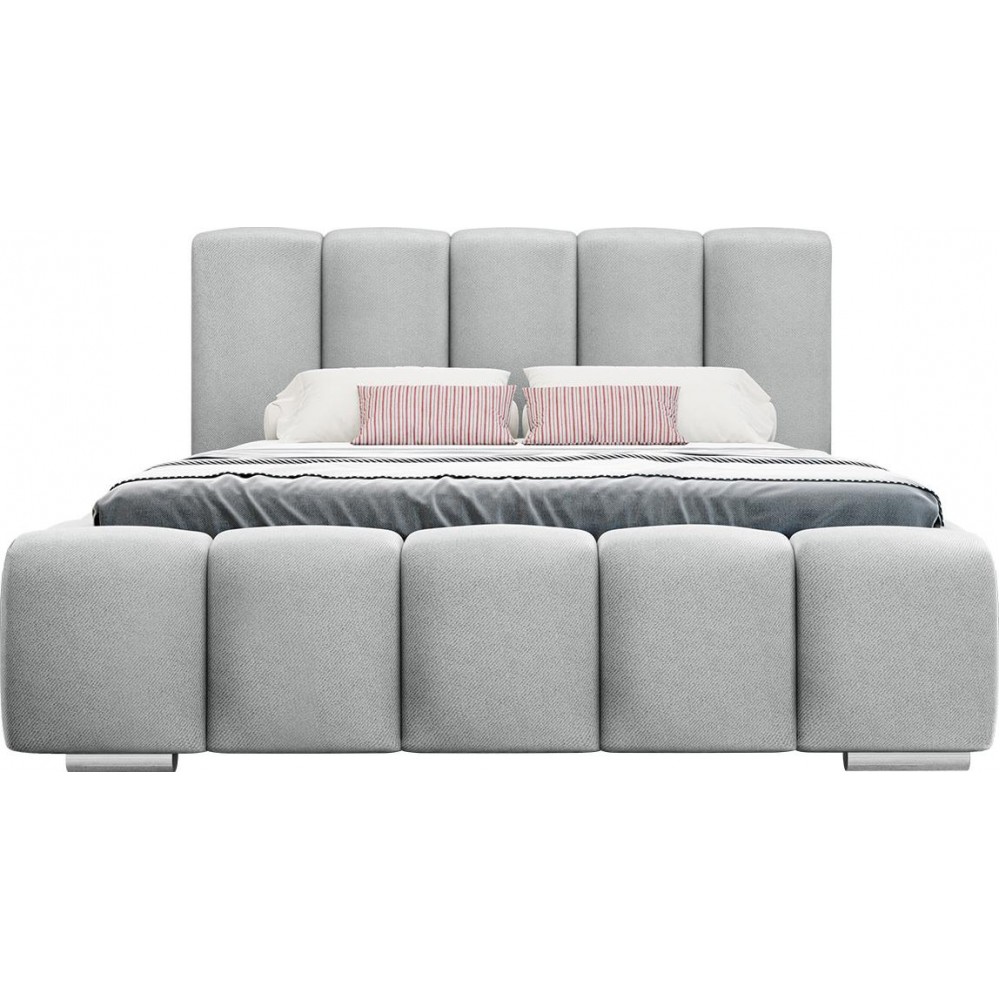 Επενδυμένο κρεβάτι Wizko-Gkri-180 x 200