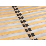 Επενδυμένο κρεβάτι Wizko-Ekrou-160 x 200