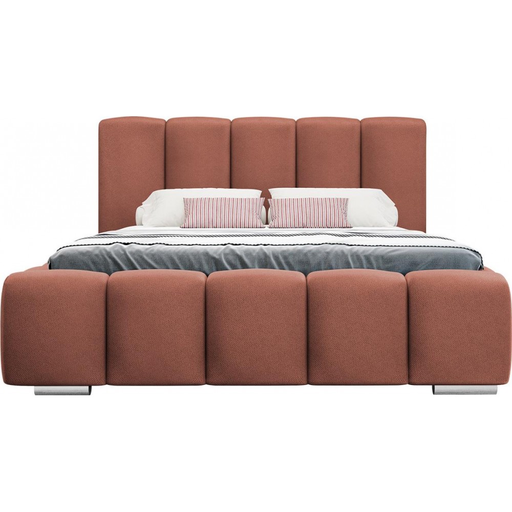 Επενδυμένο κρεβάτι Wizko-Keramidi-140 x 200