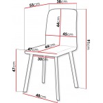 Καρέκλα Luke-Anthraki