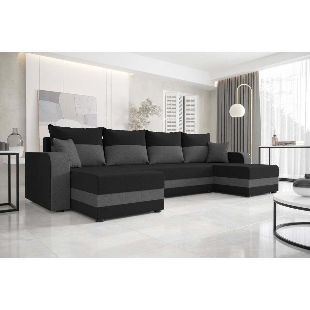 Γωνιακός καναπές Dennis U-Mauro - Gkri skouro