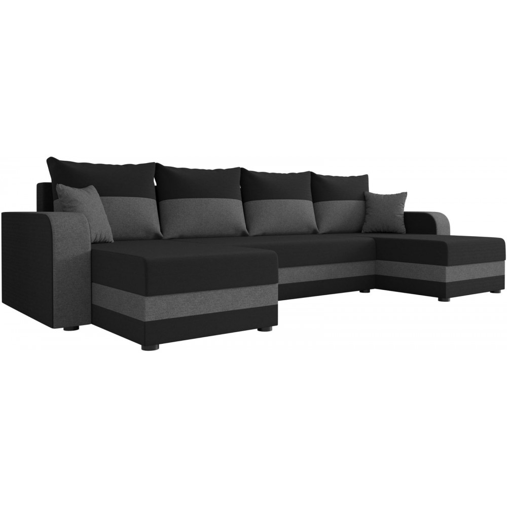 Γωνιακός καναπές Dennis U-Mauro - Gkri skouro