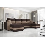 Γωνιακός καναπές Dennis U-Kafe-Mpez