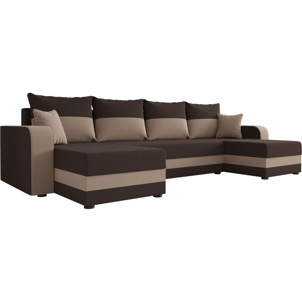 Γωνιακός καναπές Dennis U-Kafe-Mpez