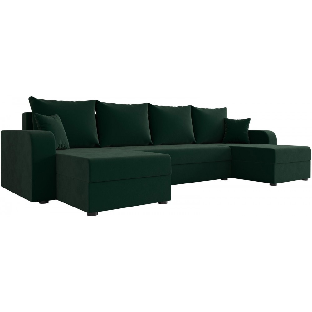 Γωνιακός καναπές Dennis U-Prasino