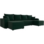 Γωνιακός καναπές Dennis U-Prasino