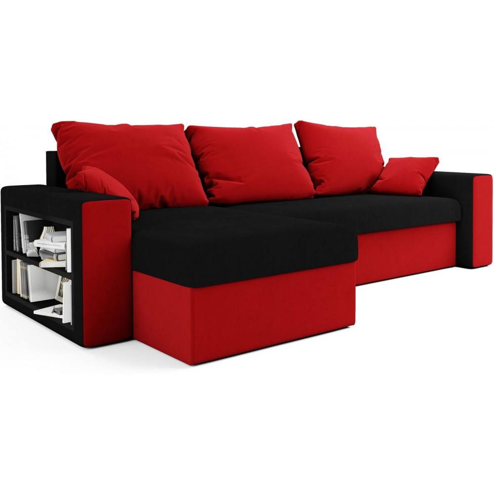 Γωνιακός καναπές Kern-Kokkino-Mauro