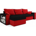 Γωνιακός καναπές Kern-Kokkino-Mauro