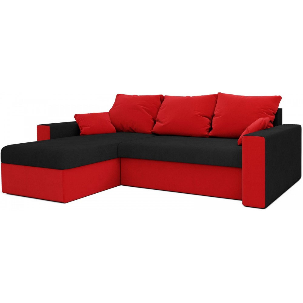 Γωνιακός καναπές Kern-Kokkino-Mauro