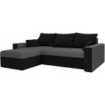 Γωνιακός καναπές Kern-Gkri skouro - Mavro