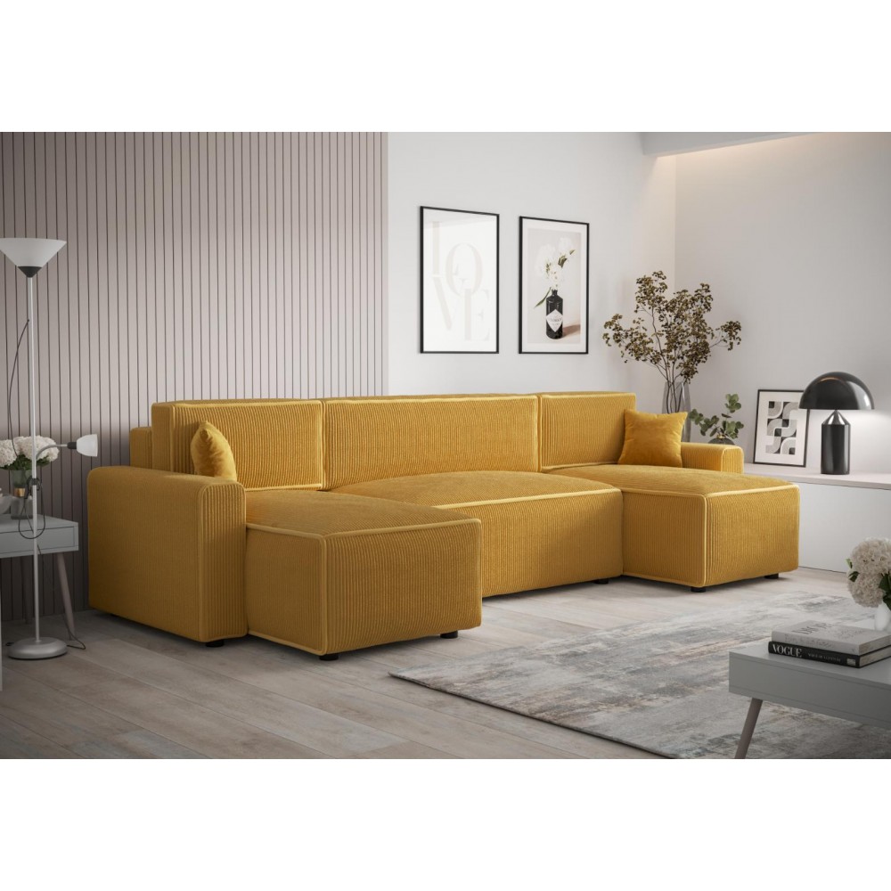 Γωνιακός καναπές Sengo-Portokali